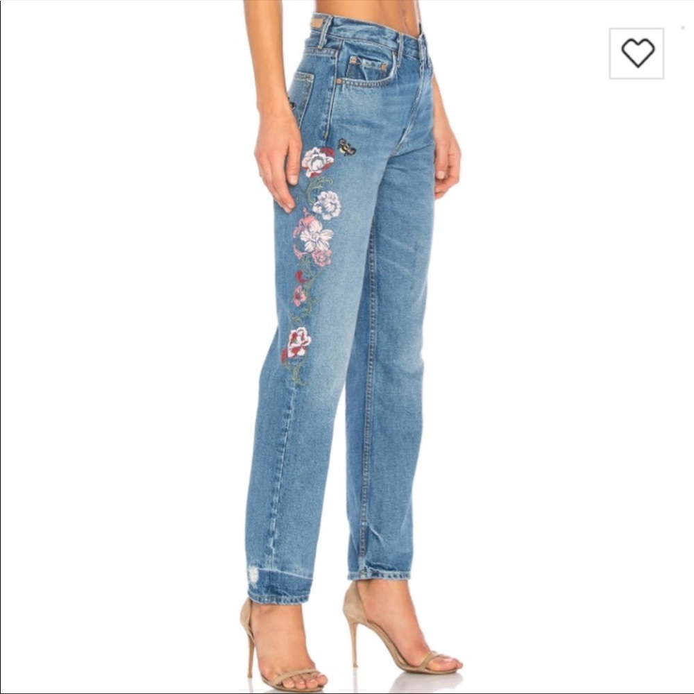 Grlfrnd Helena Crop Jean Mony Mony